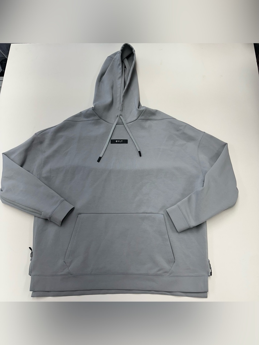 BYLT Roamknit Adapt Hoodie Storm Performance Pump Cover Zip Sleeves Mens XL Gray